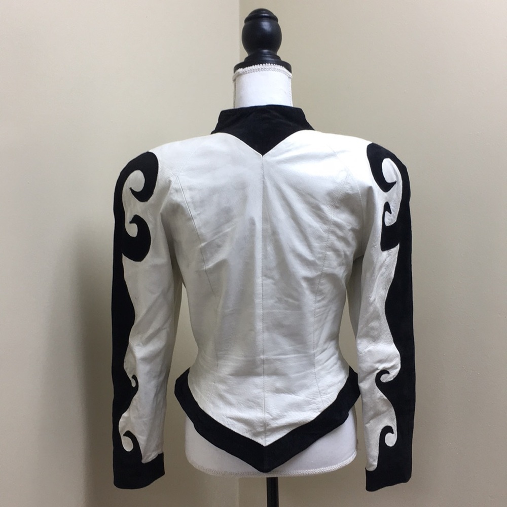 VINTAGE 80’s Climax Leather and Suede Jacket - Picture 4 of 8